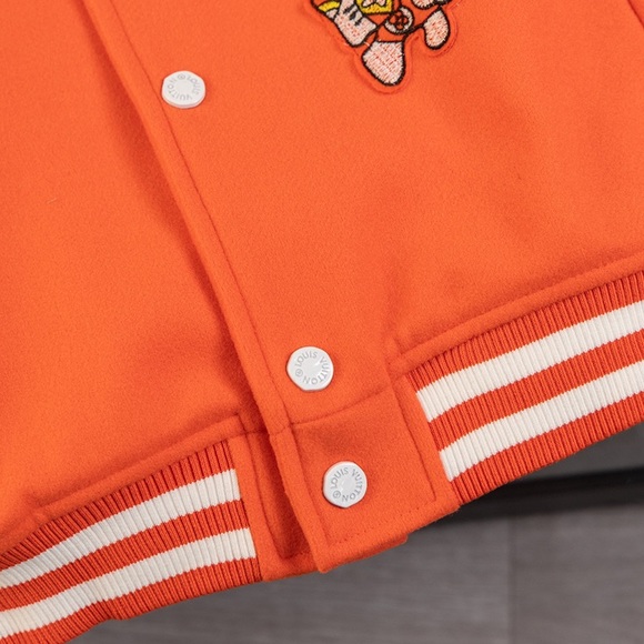 Louis Vuitton Orange Baseball Jacket - Picture 13 of 14